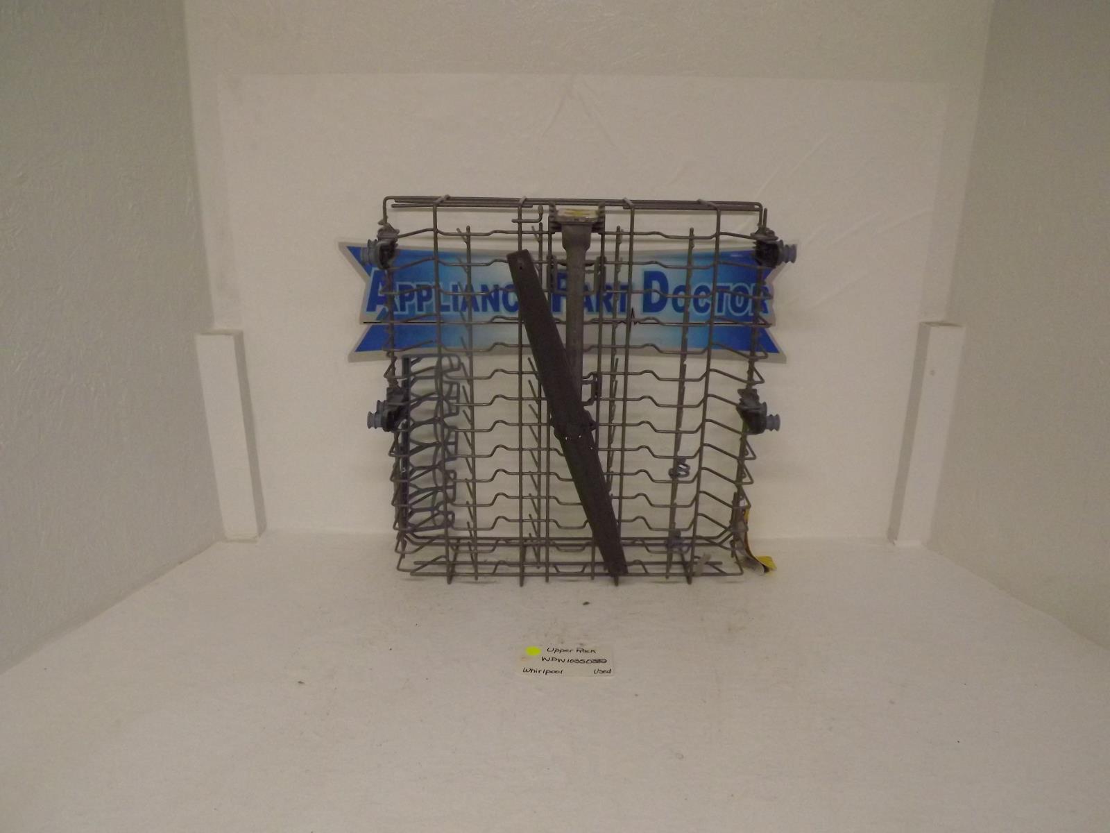 Whirlpool Dishwasher WPW10350382 Upper Rack Used Whirlpool Dishwasher WPW10350382 Upper Rack Used